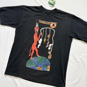Vintage 90's House of Blues Devil Fishing T-Shirt - L